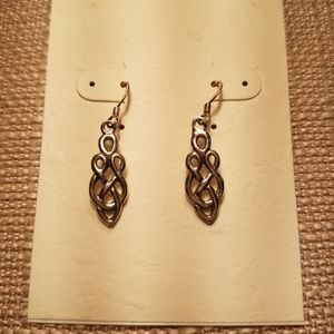 Celtic Sterling Silver Earrings